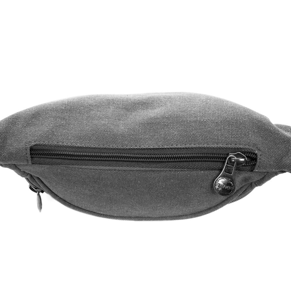 Stud Trim Black Leather Hip Klip Bag With Removable Strap#PKK2151RK - Jamin  Leather®